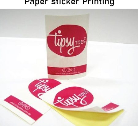 High Quality Paper Sticker Printing